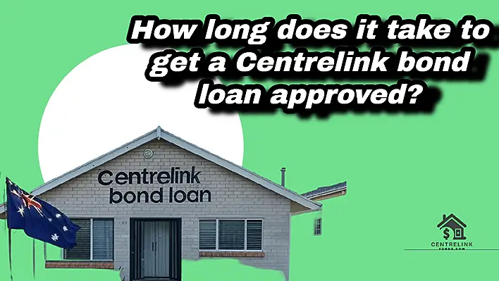  take to get a Centrelink bond loan approved